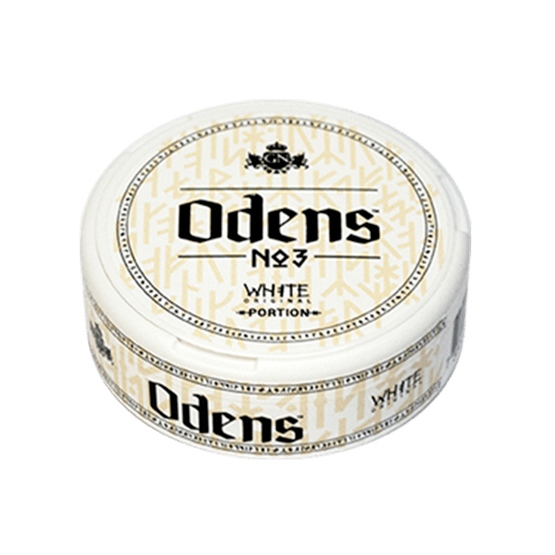 Odens No3 White Portion Snus | SnusMarkt.ch