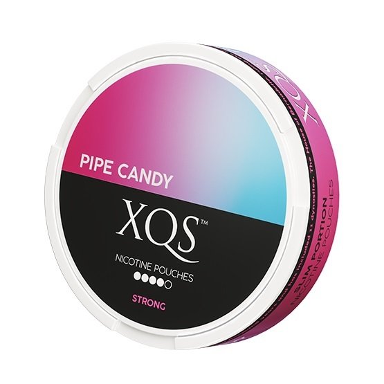 XQS Pipe Candy Slim All White Portion Snus