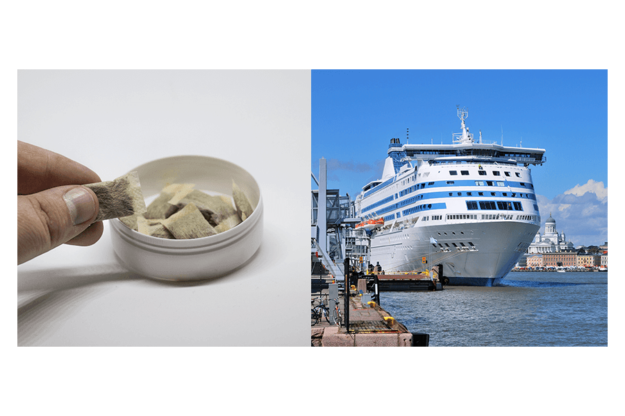12 Tonnen Snus nach Finnland geschmuggelt
