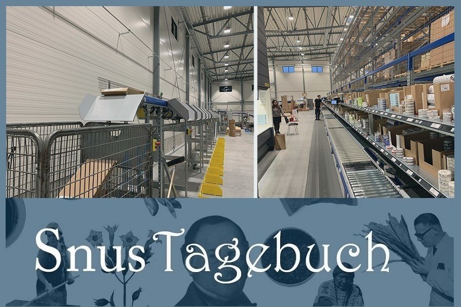 Das Lager läuft nun mit voller Kapazität