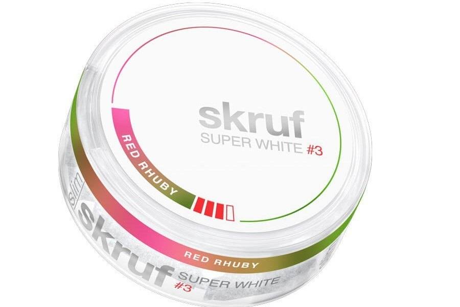 Skruf Super White Red Ruby - ein neuer Geschmack von Skruf
