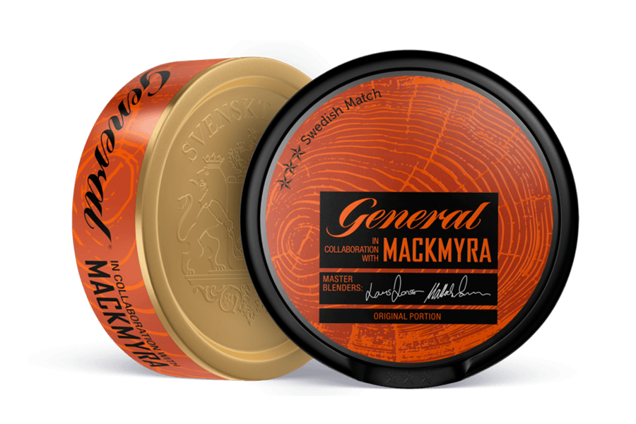 Swedish Match brachte General Mackmyra auf den Markt